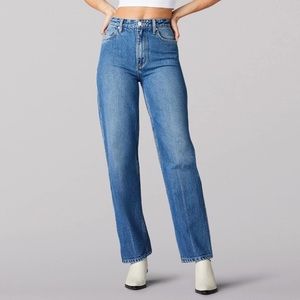 Lee High Rise Stovepipe Jeans for Free People